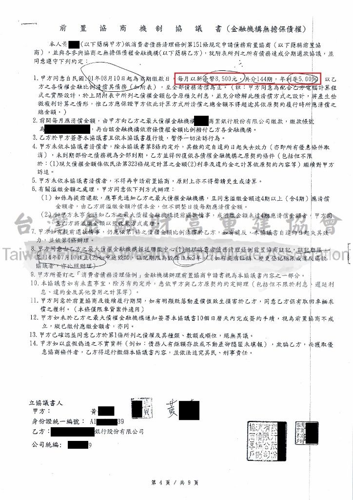 大眾,銀行,債務整合,債務協商,卡債,協商