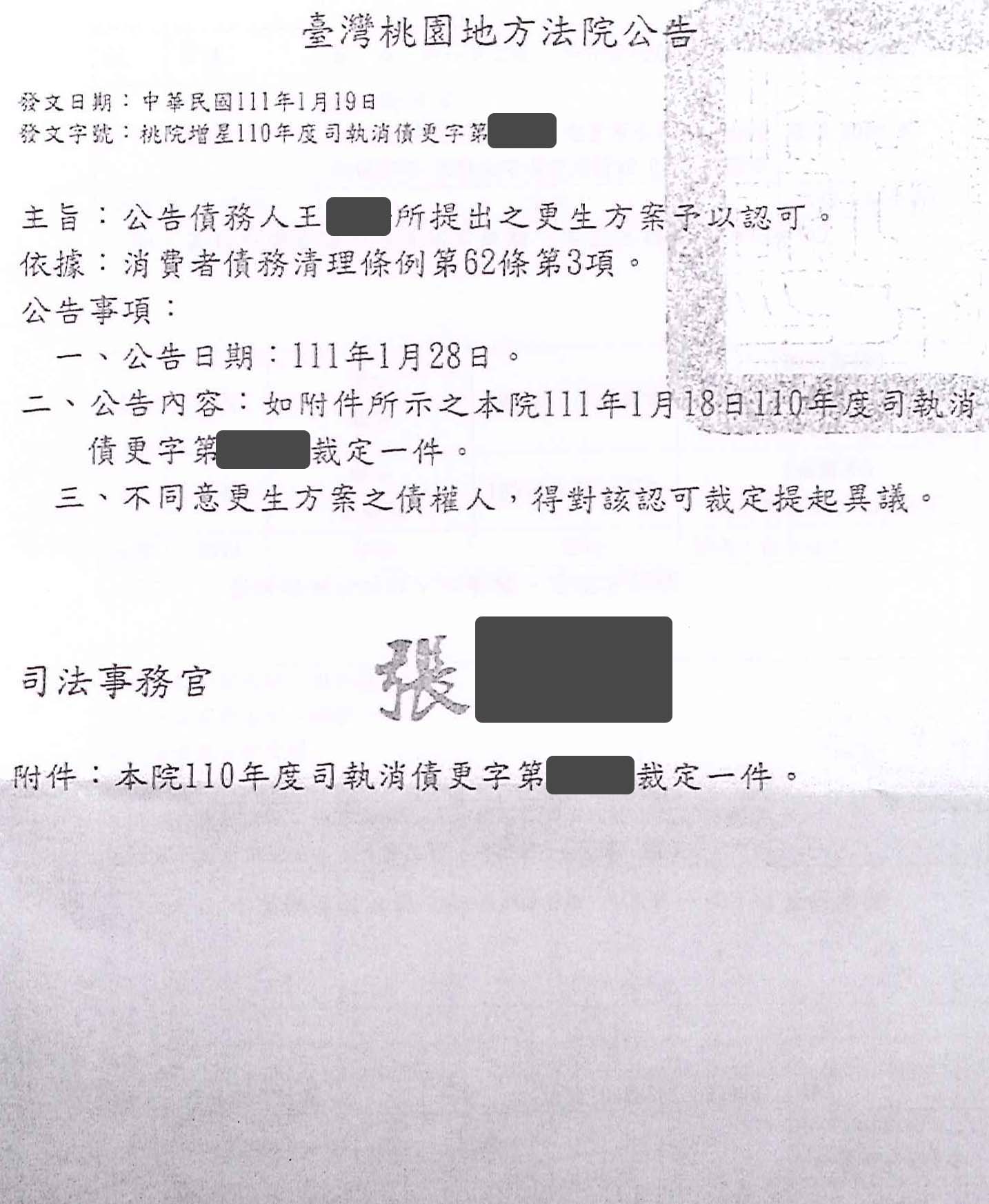 債務更生