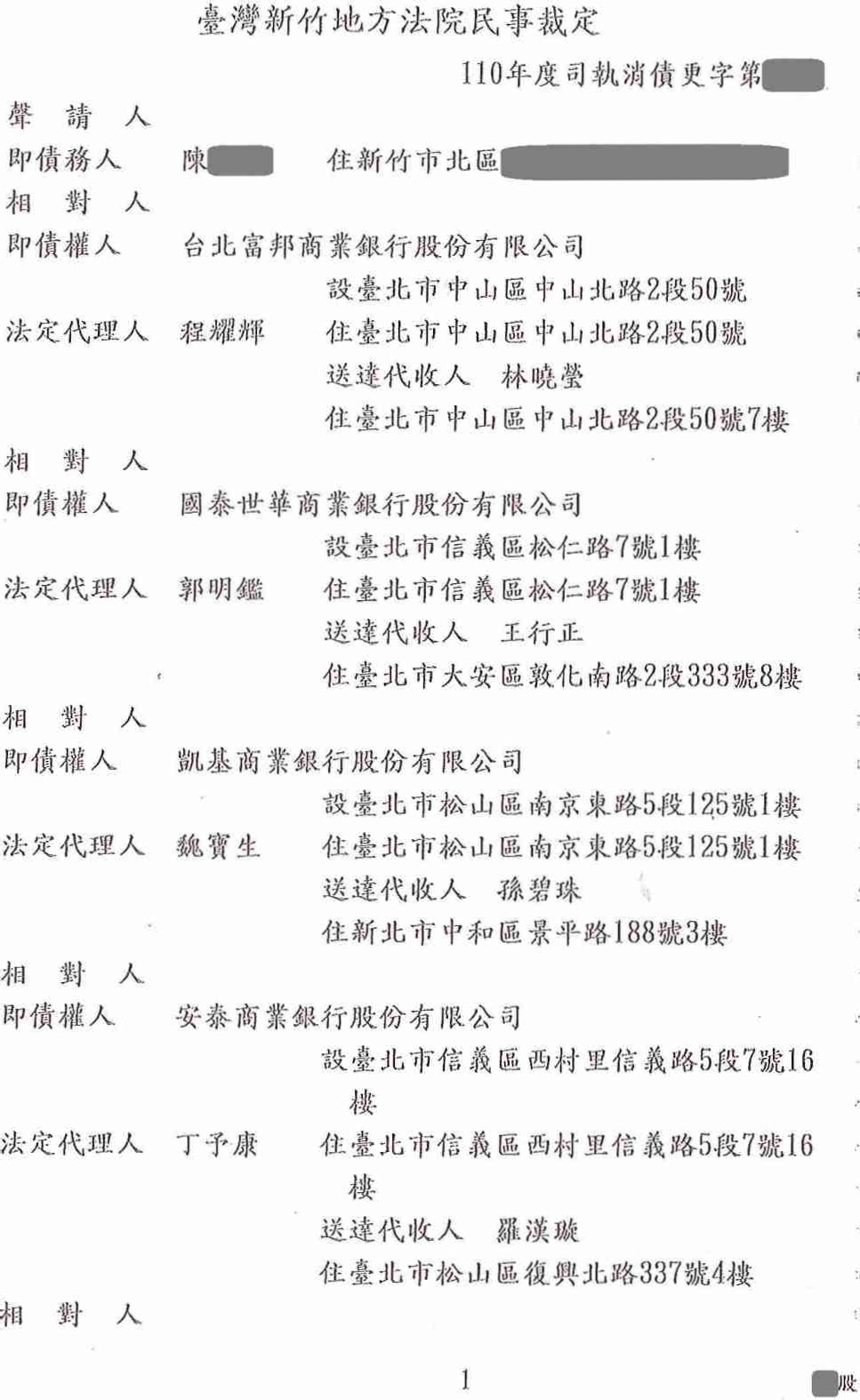 債務更生
