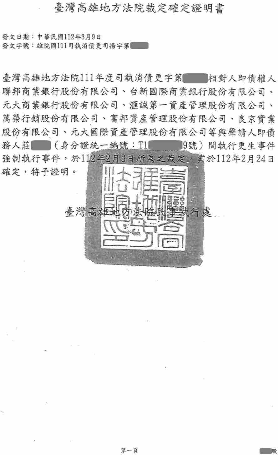 債務更生