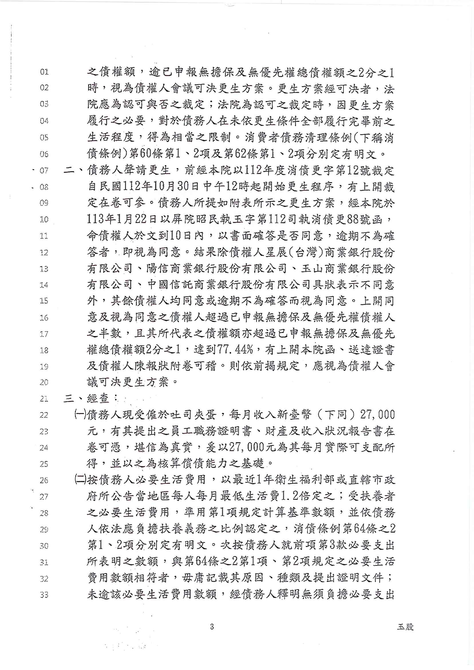 債務更生