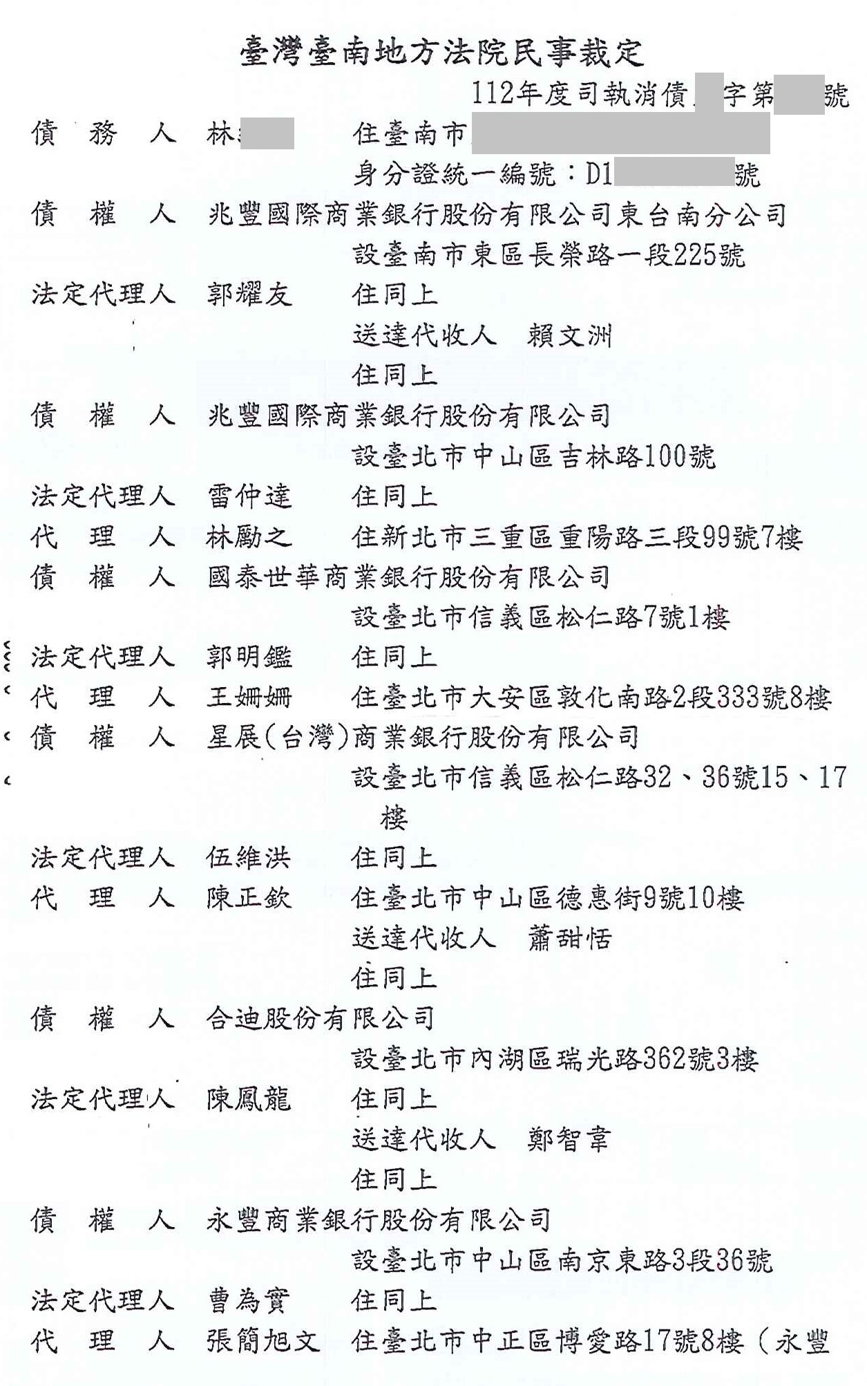 債務更生